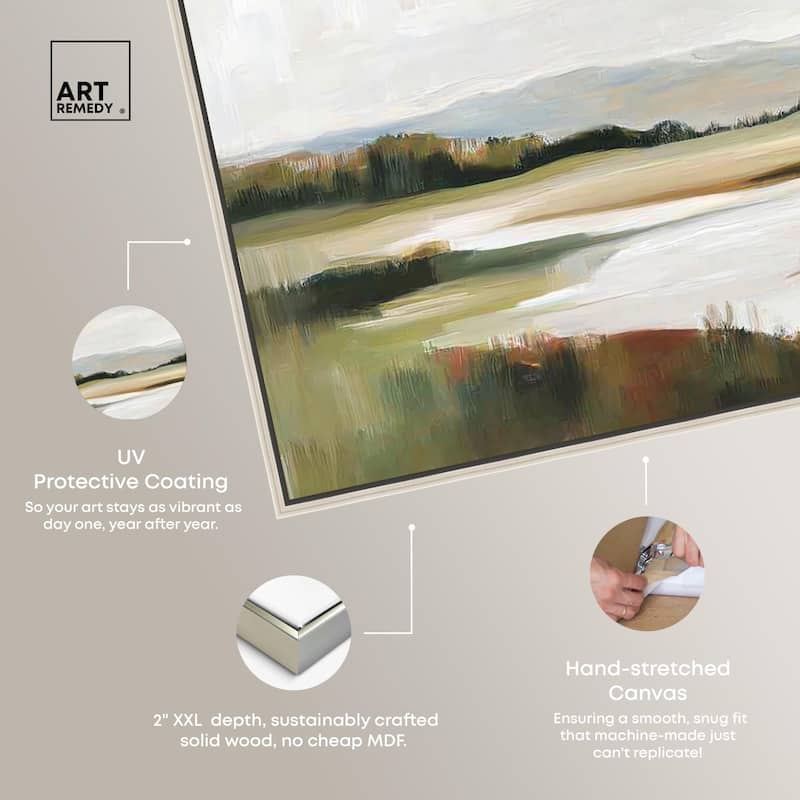 Verdant Valley Canvas by Art Remedy