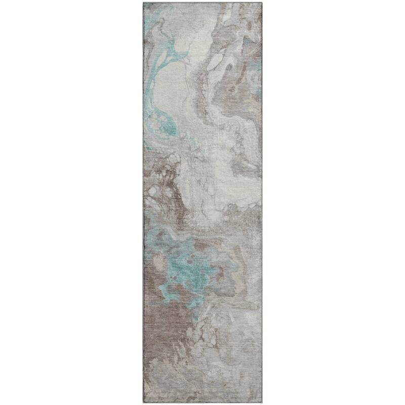 Premium Washable Super Soft Abstract Contemporary Mayfield Rug
