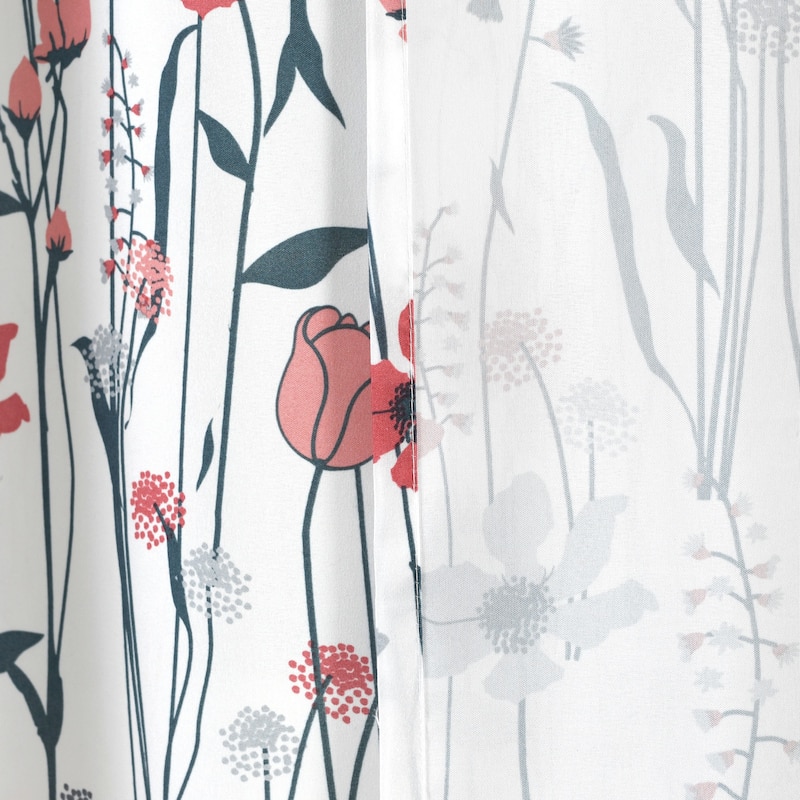 Lush Decor Clarissa Floral Shower Curtain