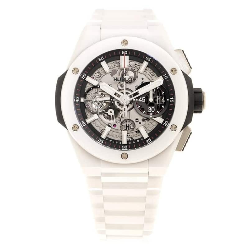 Hublot Big Bang 42mm Men's Watch - White and Silvertone