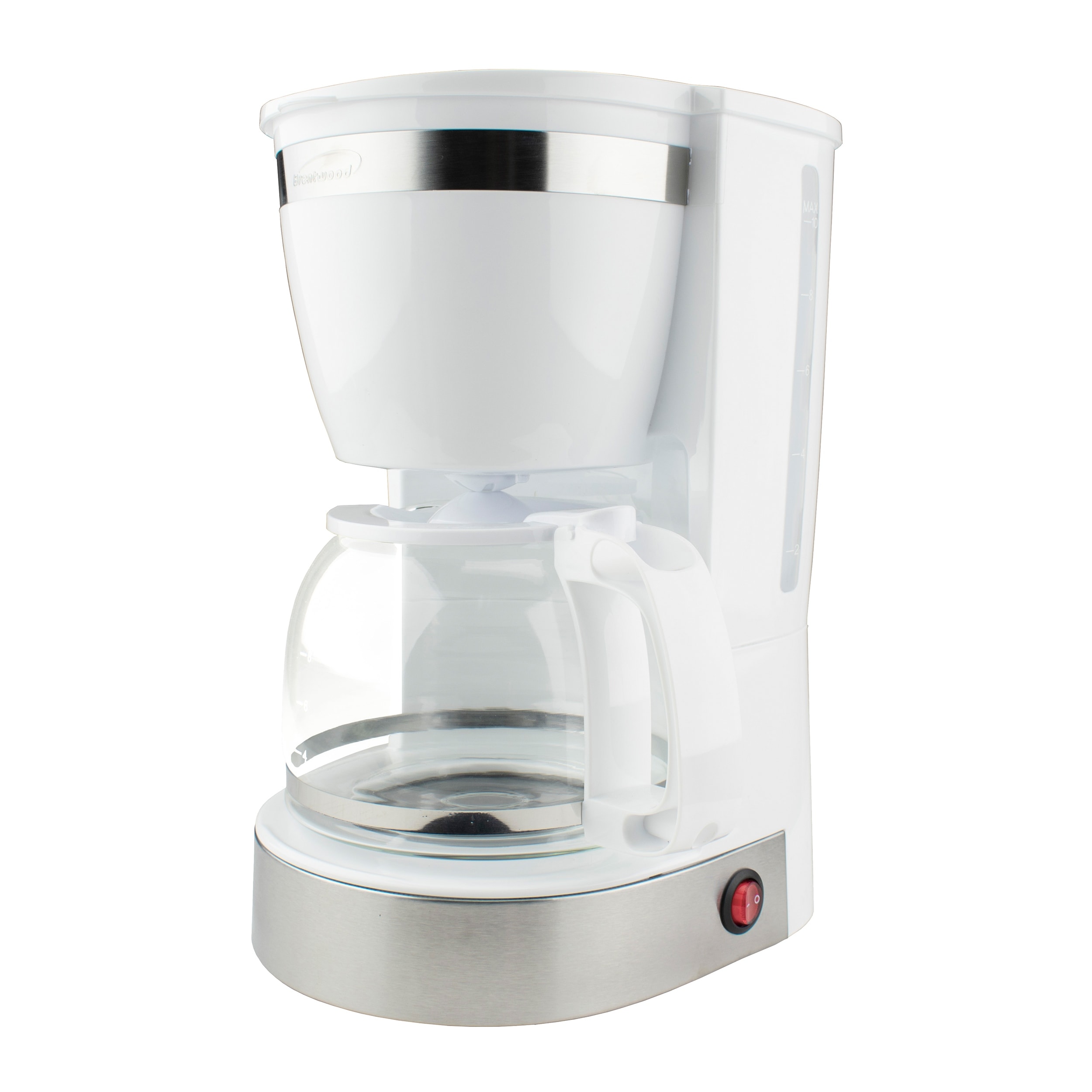 Brentwood 10 Cup 800 Watt Coffee Maker - 11.75 x 9 x 7.25 inches