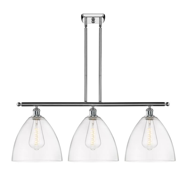 Innovations Lighting 516-3I-14-39 Bristol Linear Bristol 3 Light 39" - Polished Chrome / Clear