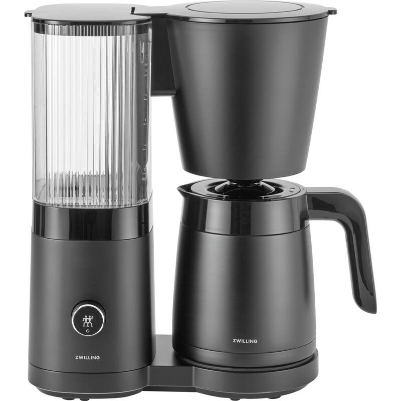 ZWILLING Enfinigy Drip Coffee Maker with Thermo Carafe 10 Cup, Awarded the SCA Golden Cup Standard - 2.5-qt - Black