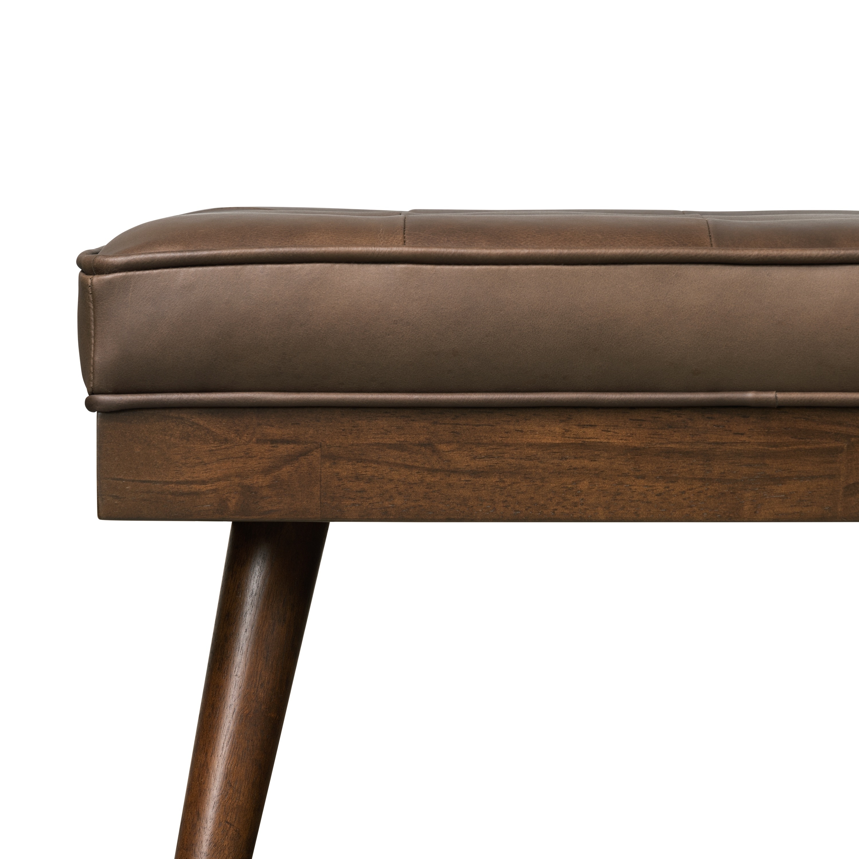 Luca sales leather bench
