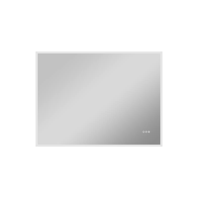 Modern Wall Mounted LED Bathroom Frontlit/Backlit Mirror With PMMA Diffuser
