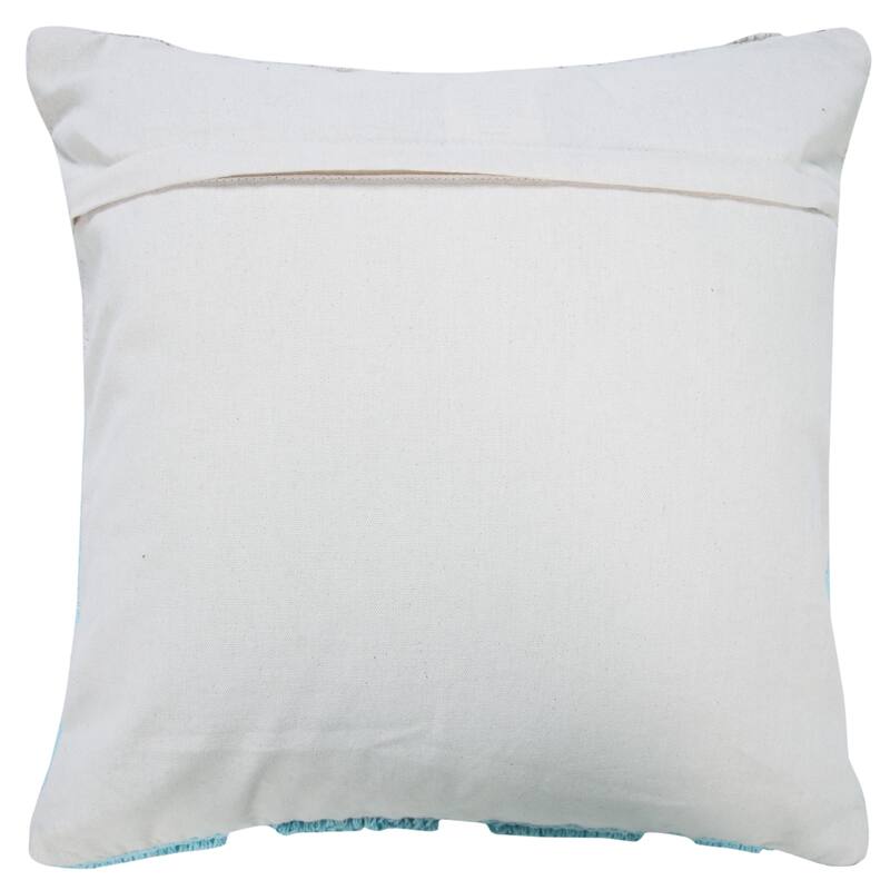 Sevita Contemporary Textured Diamond Cotton Throw Pillow