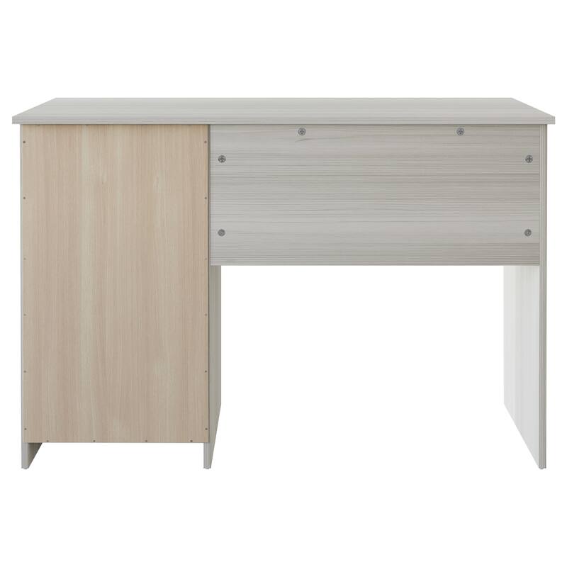 CraftPorch Mid Century wooden Writing Table with Cabinet