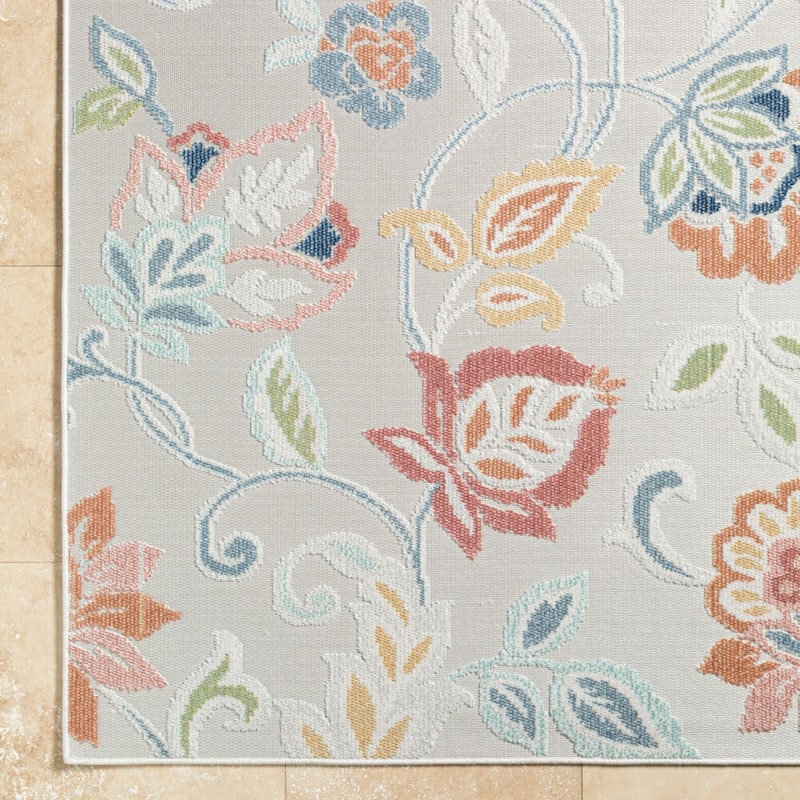 Livabliss Lakeside Coastal Indoor/Outdoor Area Rug