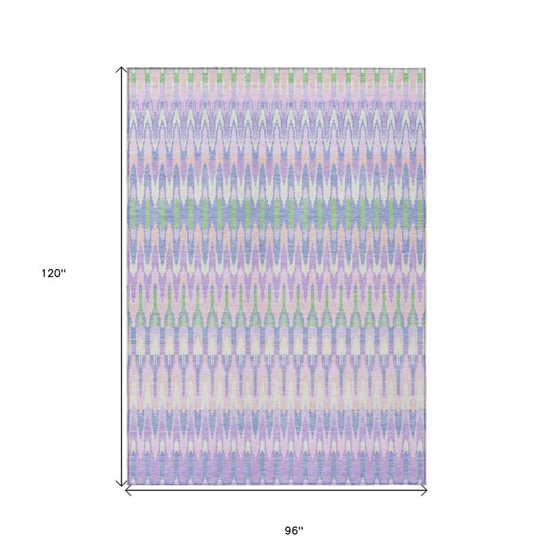 HomeRoots Southwestern Transitional Rectangle Outdoor Rug
