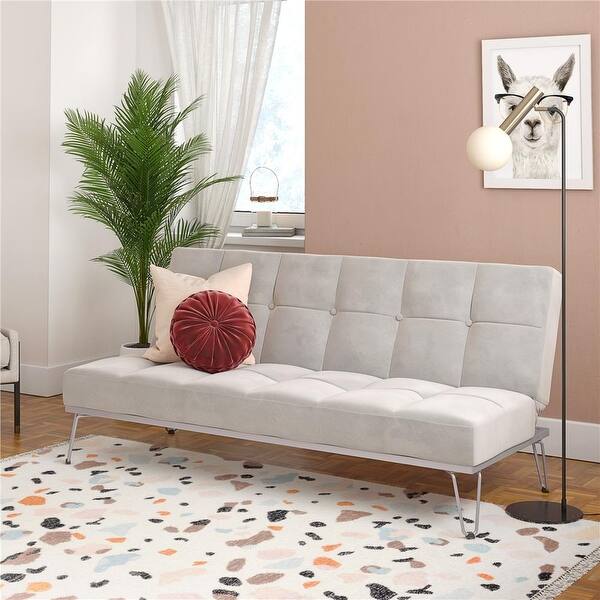 Novogratz Elle Futon Convertible Sofa Bed And Couch