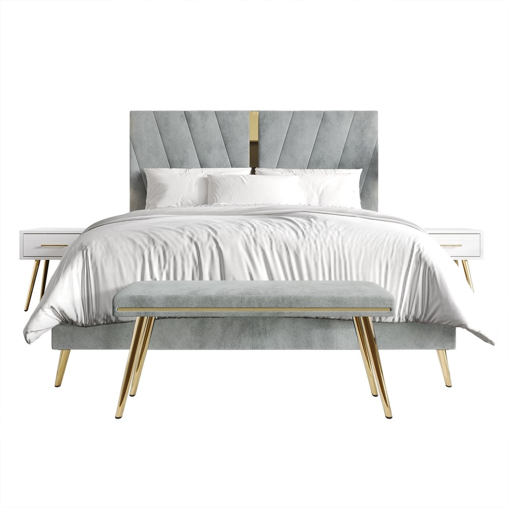 CraftPorch 4 Piece Contemporary Bedroom Set