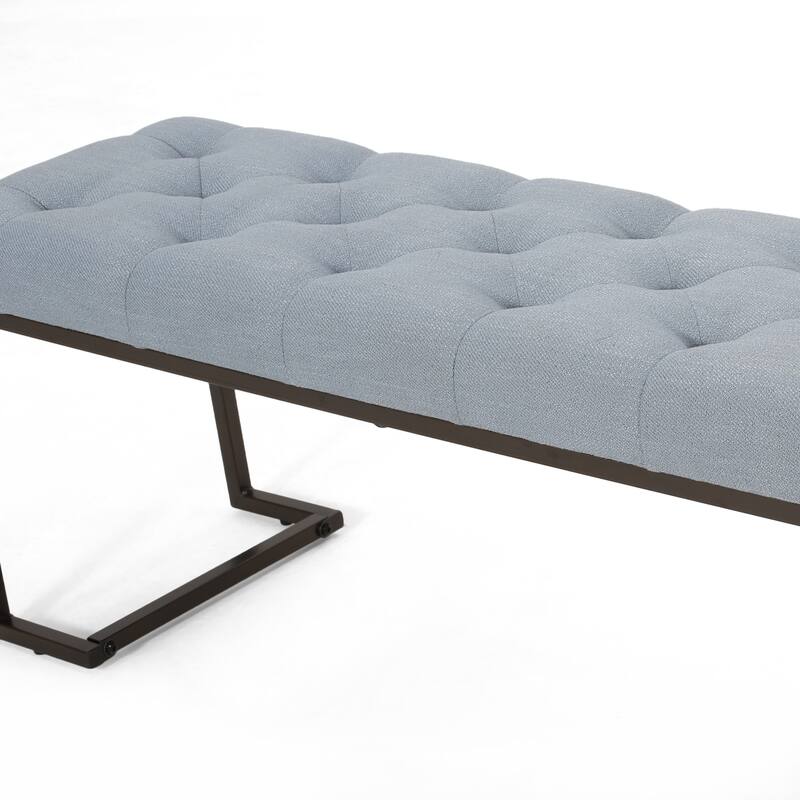 Galileo Modern Fabric Bench by Christopher Knight Home