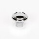 preview thumbnail 9 of 8, Alno Classic Traditional 1-1/2 Inch Mushroom Cabinet Knob Polished Chrome