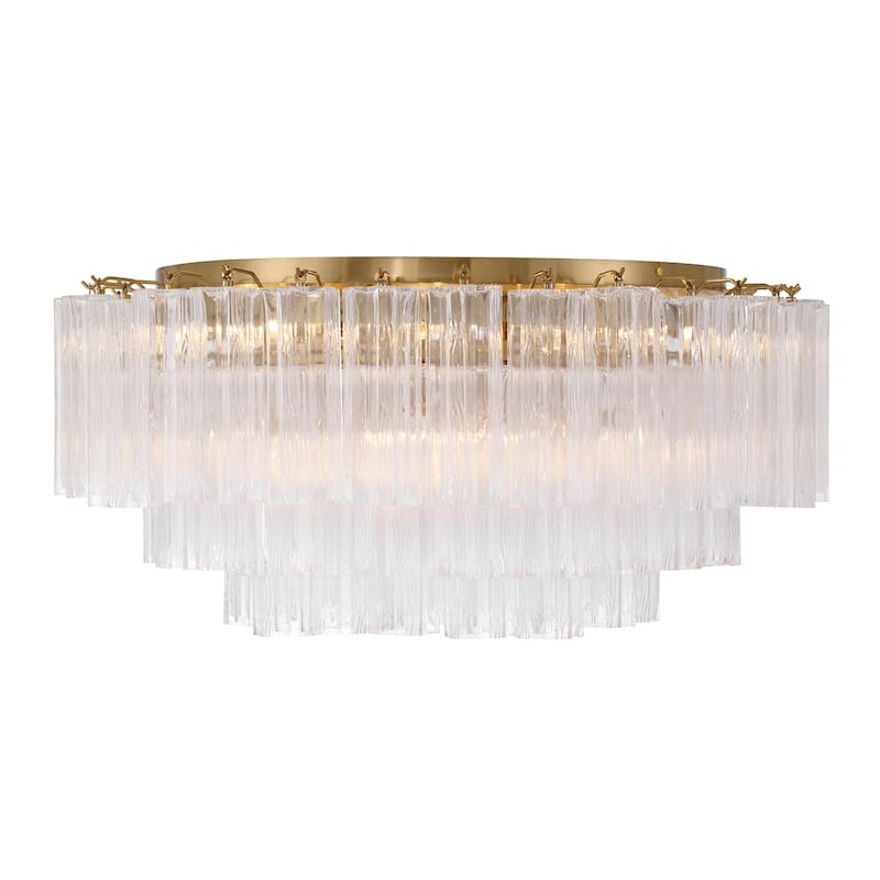 Crystorama Lighting Group ADD-331-CL Addis 16 Light 32" Wide Flush