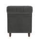 preview thumbnail 12 of 46, Knightsbridge Tufted Oversized Chaise Lounge by iNSPIRE Q Artisan