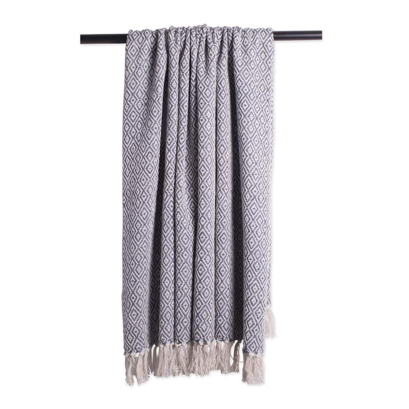 DII Stone Double Diamond Throw