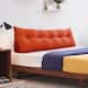 WOWMAX Large Reading Wedge Headboard Pillow for Bed Rest Back Support