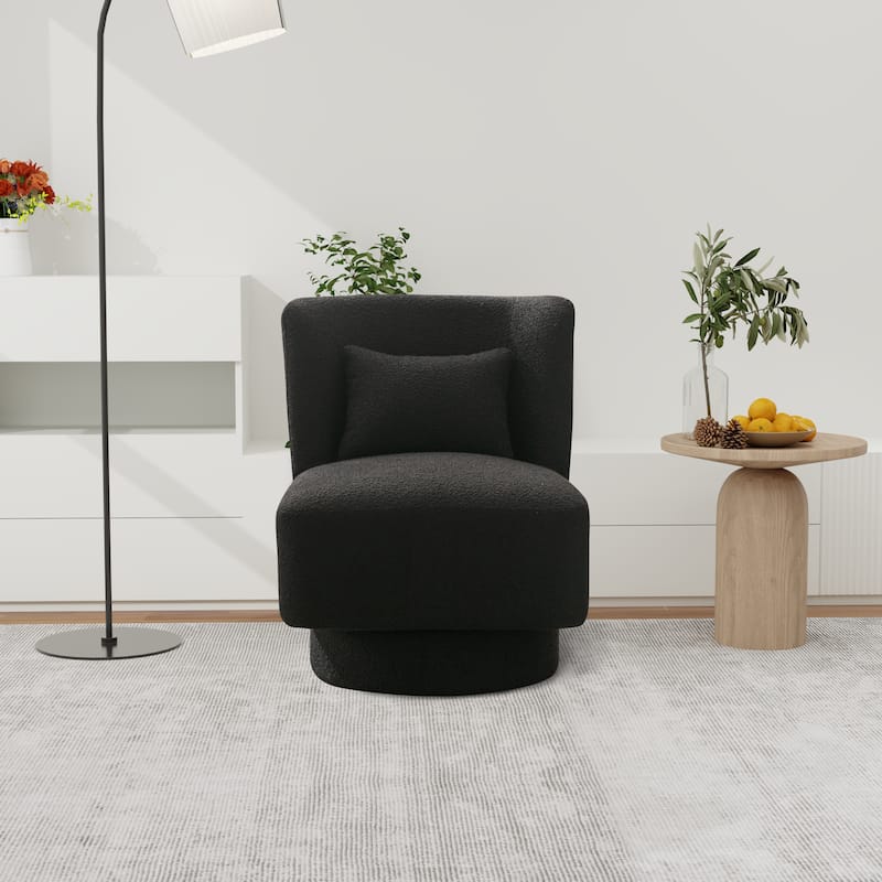 23.6"W Swivel Accent Chair for Living Room