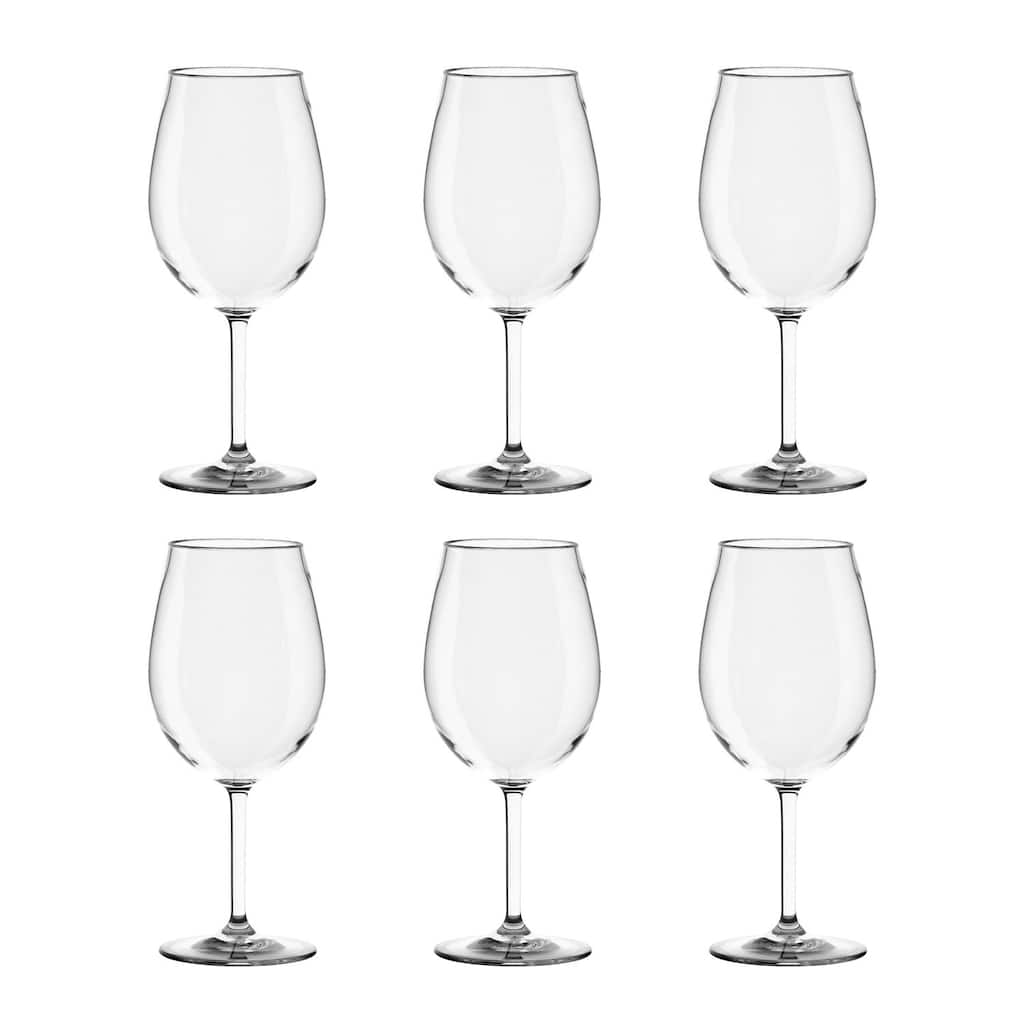 Abode Homewares by TarHong Montana Goblet , 22oz. Set of 6