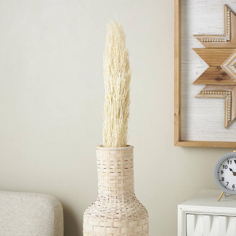 Dried Plant Pampas Grass Tall Home Decor Natural Foliage - Brown - Roche River Decor