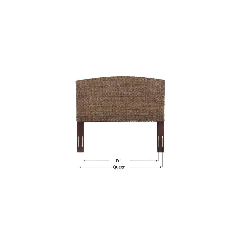 Nusa Woven Banana Leaf Headboard