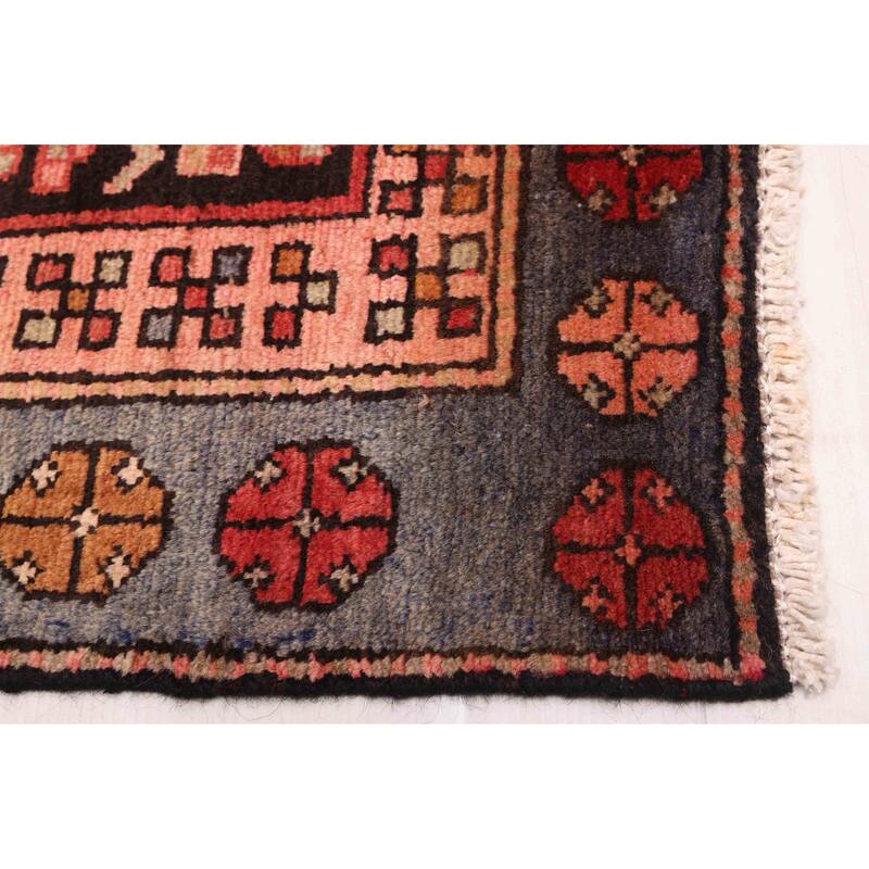 ECARPETGALLERY Hand-knotted Andelz Red Wool Rug - 4'2 x 8'10