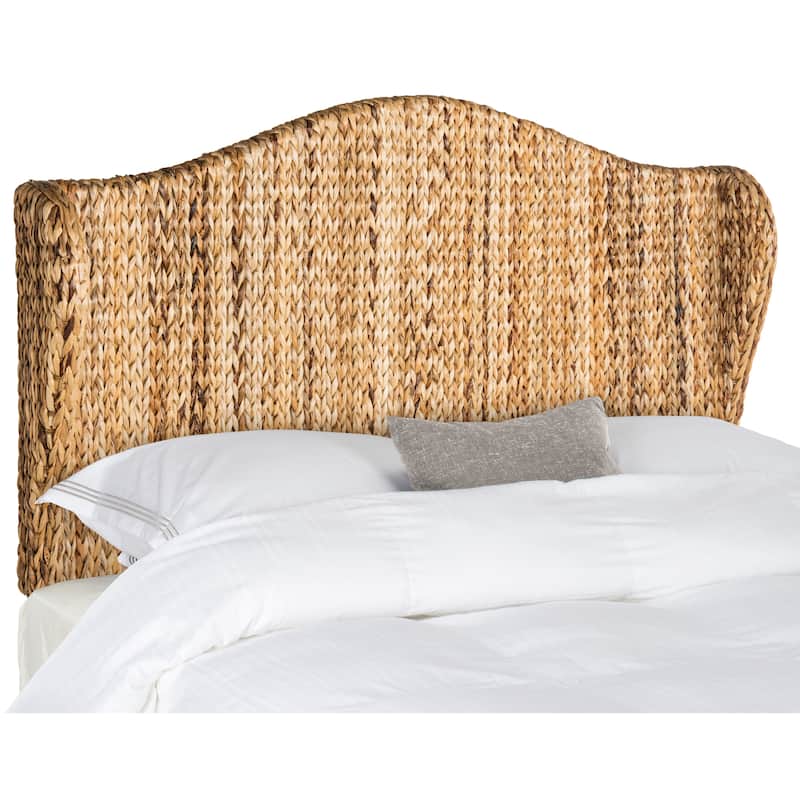 SAFAVIEH Gayatri Natural Woven Wingback Headboard (Full)