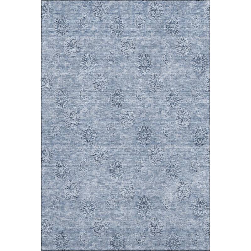 Premium Washable Super Soft Floral Imprints Mayfield Rug