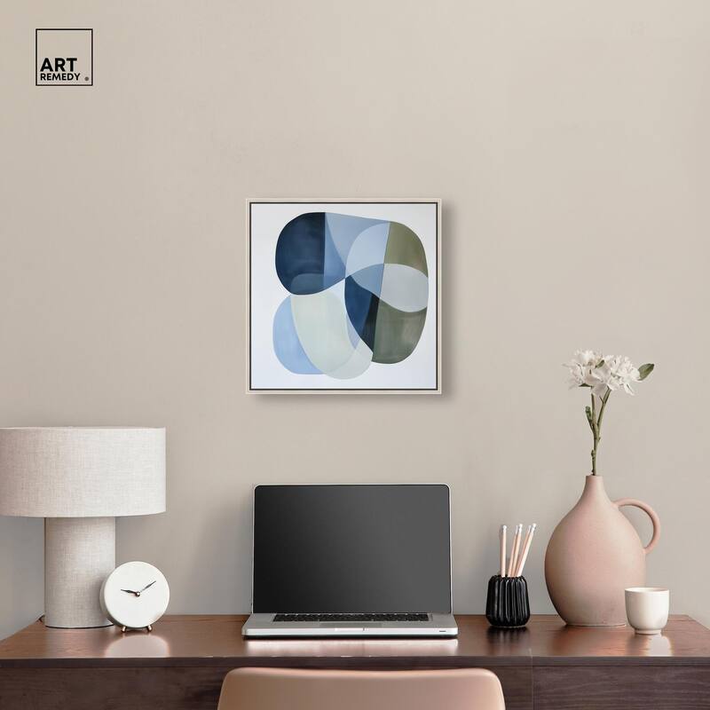 Serene Overlap II Canvas by Art Remedy