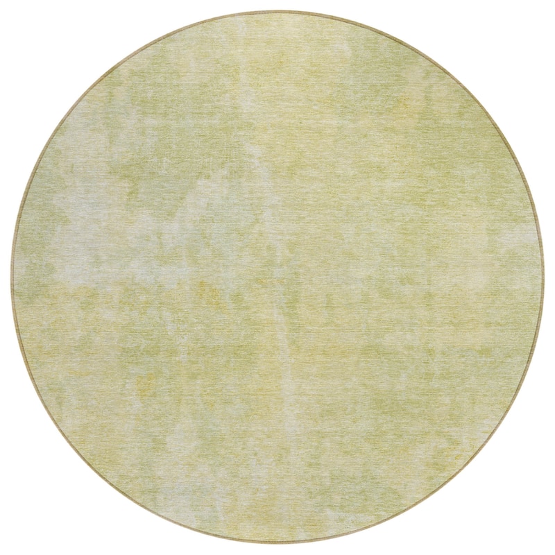Dax Modern Art-Inspired Weather Resistant Blended Style Outdoor Rug