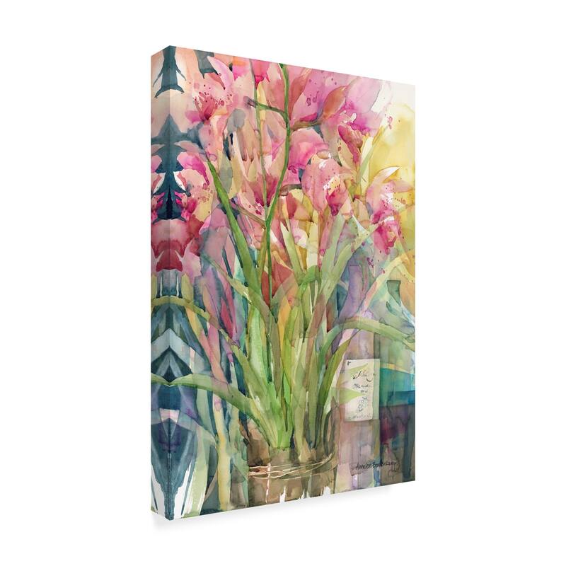 Annelein Beukenkamp 'Orchid Gathering' Canvas Art