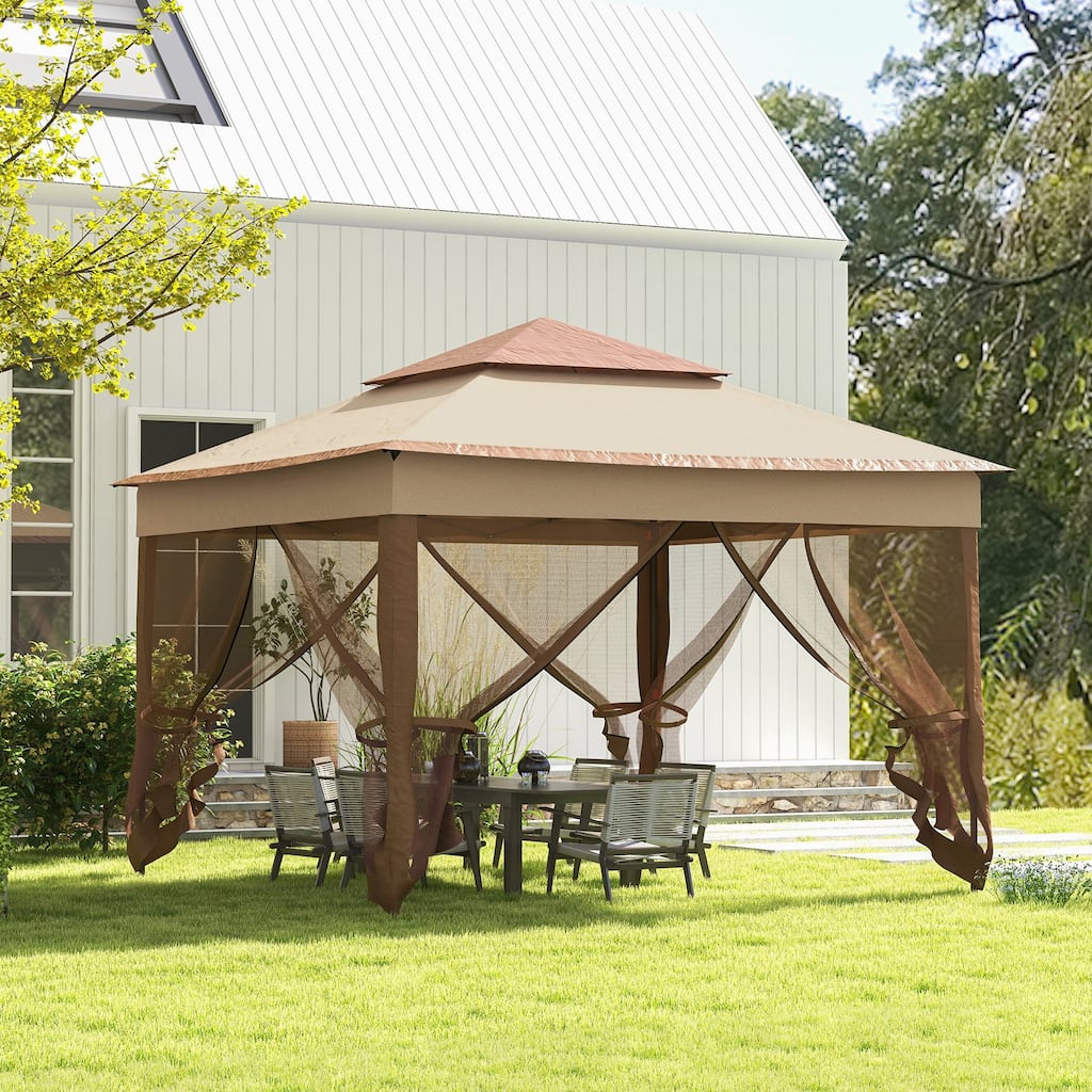 Outsunny 11' x 11' Pop Up Canopy