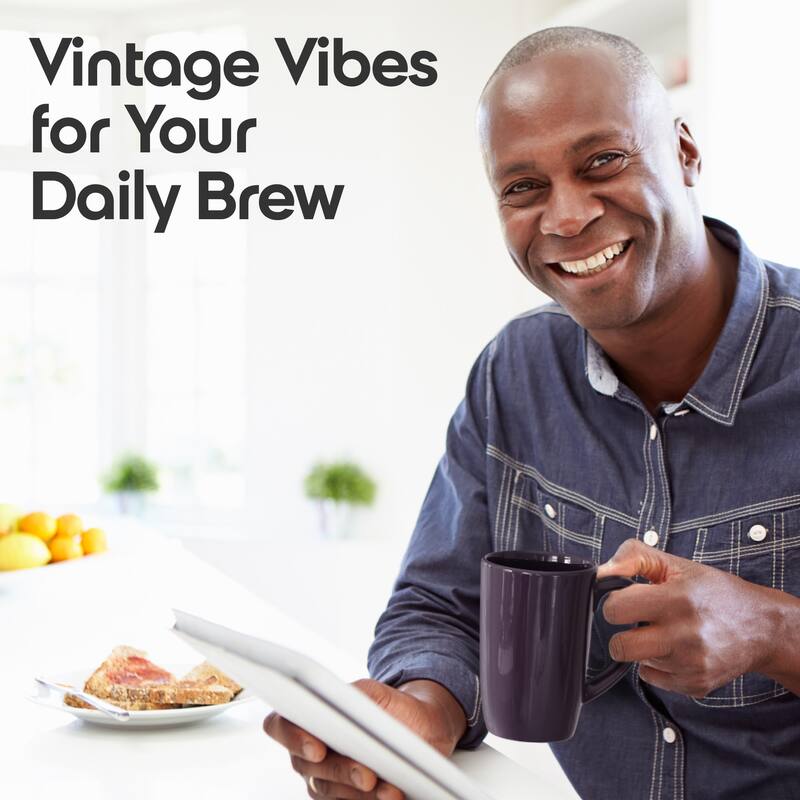 Omniware Teaz Cafe 18 oz Mug with Matte Finish - 3.5" D x 7.75" H