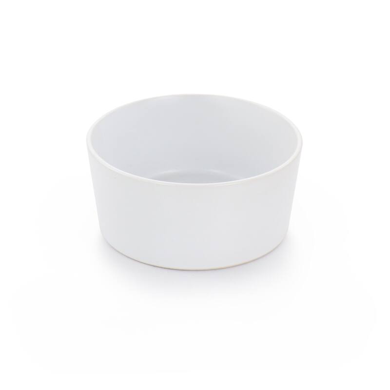 Elama Luxmatte White 16 Piece Dinnerware Set