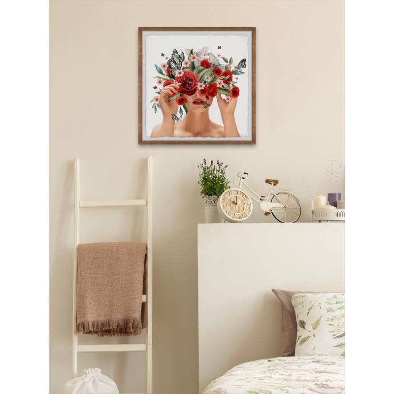 Pretty Portraits Framed Wall Art, Elegant Home Touch - Sophisticated Artwork for Refined Décor