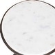 preview thumbnail 3 of 2, Uttermost Tilton White Marble Accent Table