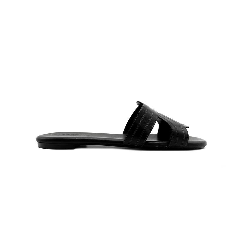 Clergerie Ivory Leather Sandal