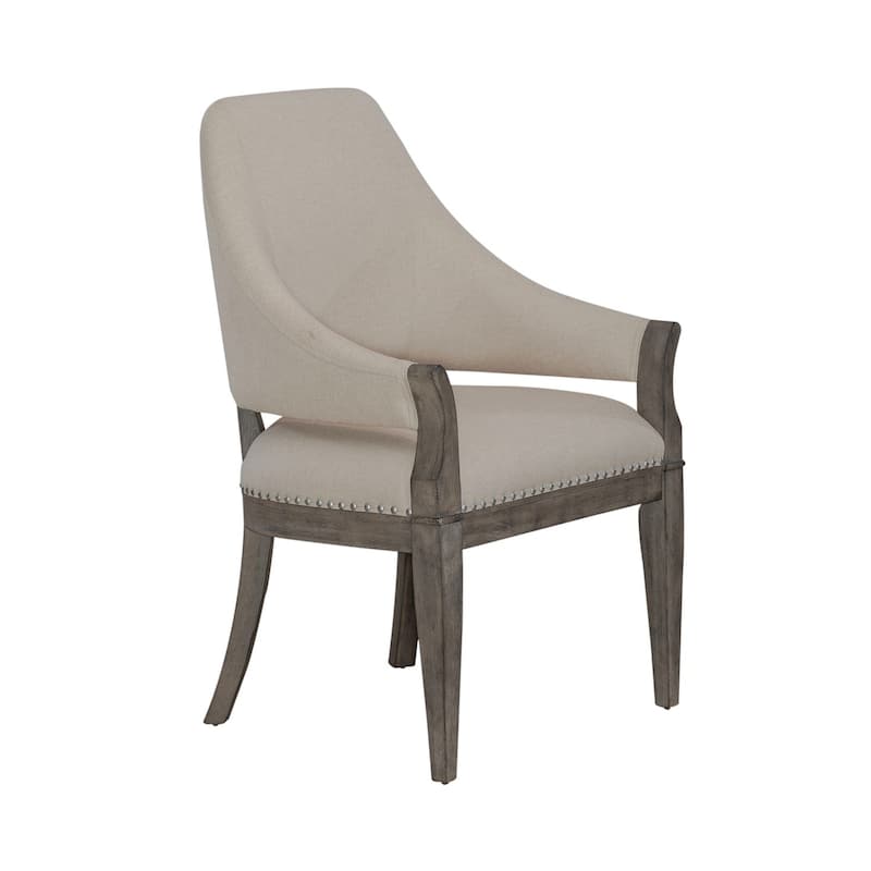 Westfield Havana Brown Upholstered Arm Chair