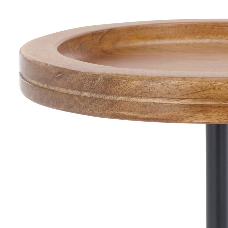 SAFAVIEH Home Elisabeth Round Side Table - 10"W x 10"D x 23"H
