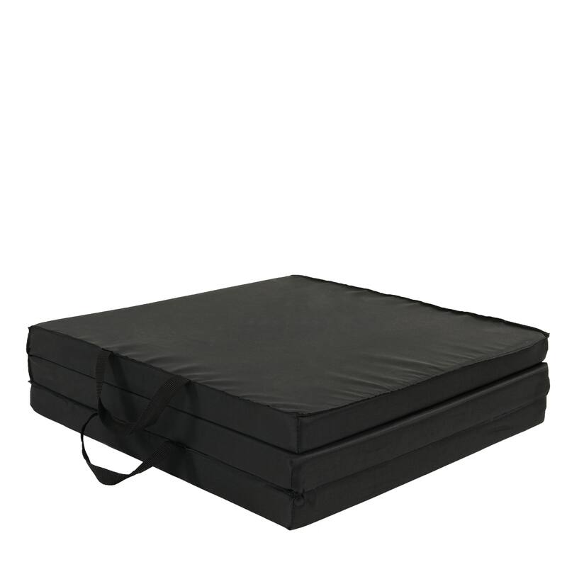 Sunny Health & Fitness No. 048 Tri-Fold Exercise Mat - Black