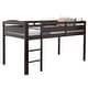 preview thumbnail 10 of 18, Gymax Twin Size Loft Bed Wooden Slats Support Loft Bed Frame w/ Ladder