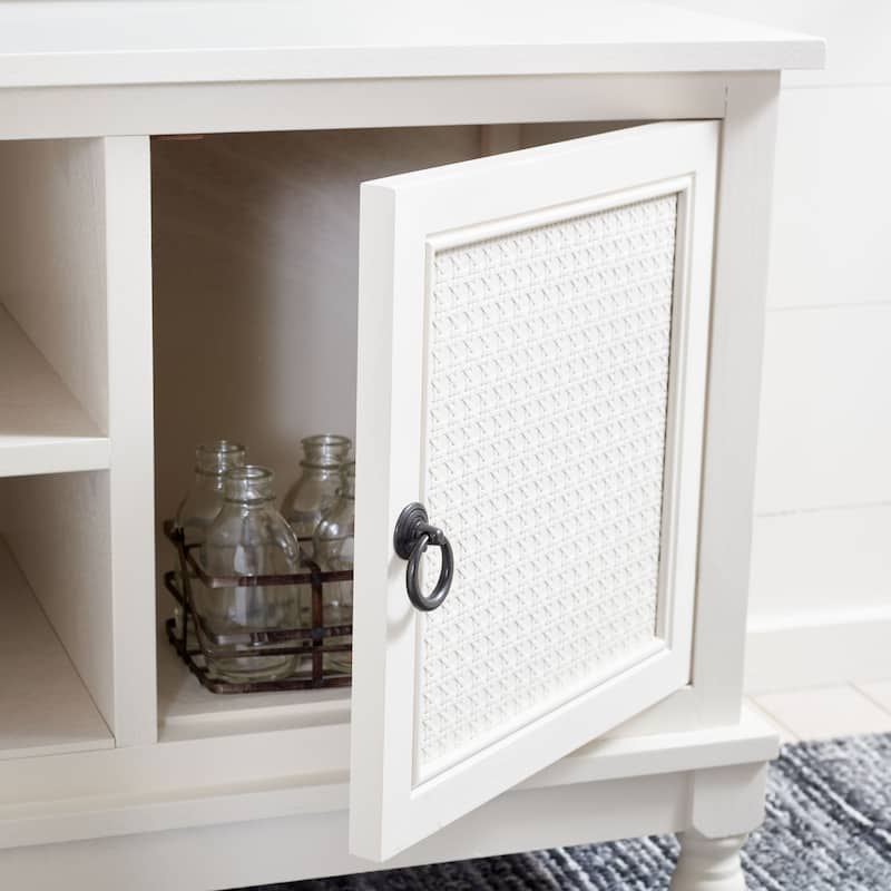 SAFAVIEH Haines 2 Door 1 Shelf Media Stand - 47" W x 16" D x 20" H