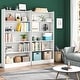preview thumbnail 5 of 41, 6-Tier Open Bookcase, 72 inches Large Tall Bookshelf