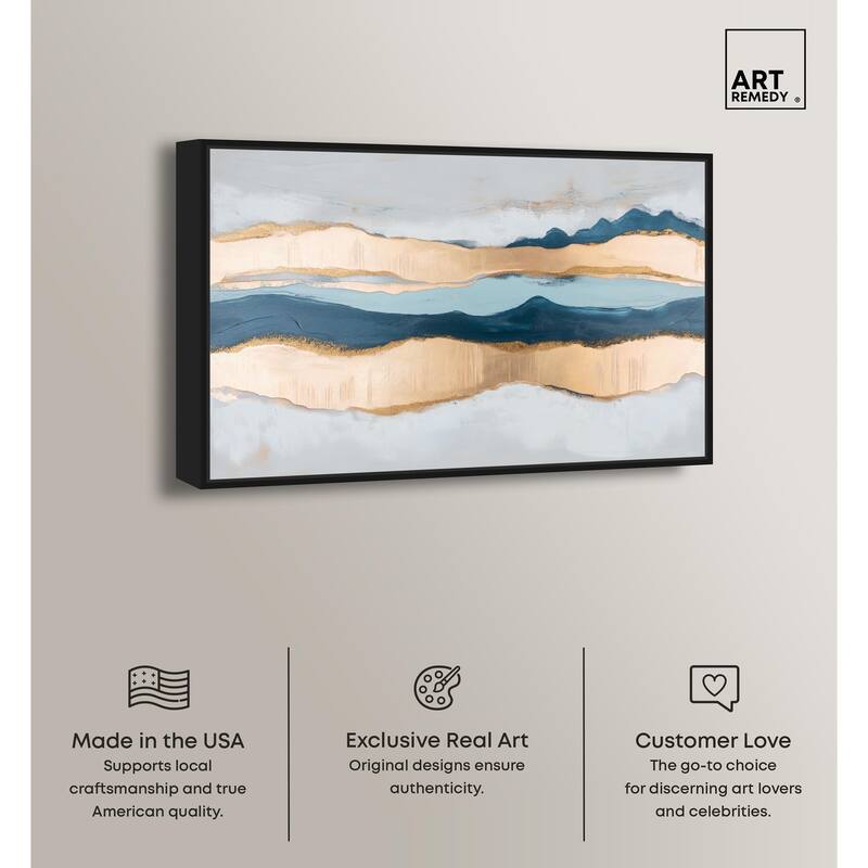 Blue Ridge I Canvas by Art Remedy