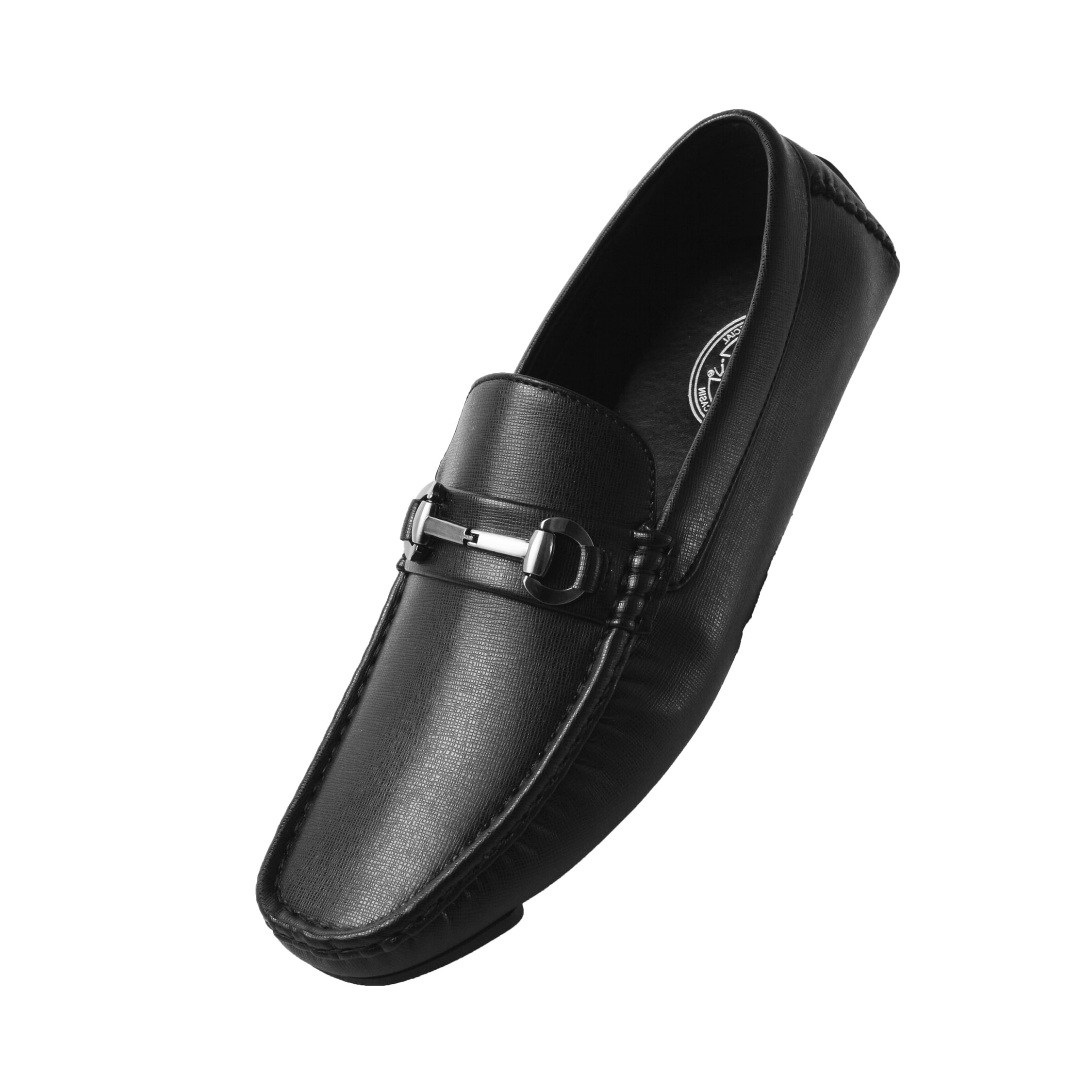 buckle slip on shoes