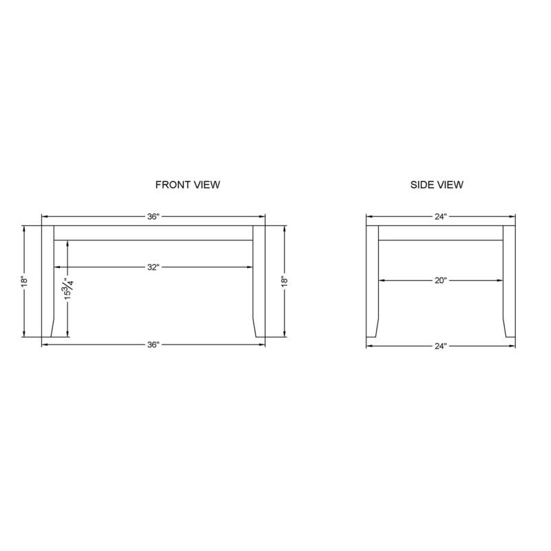 The Gray Barn Newport 4-Piece Faux Concrete and Wood Living Room Set