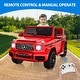 preview thumbnail 11 of 16, 12V Kids Ride on Car, Licensed Mercedes Benz G63