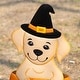 preview thumbnail 75 of 84, Glitzhome Halloween LED Ghost Cat Pumpkin Nutcracker Yard Stakes Standing Sign Hanging Decor
