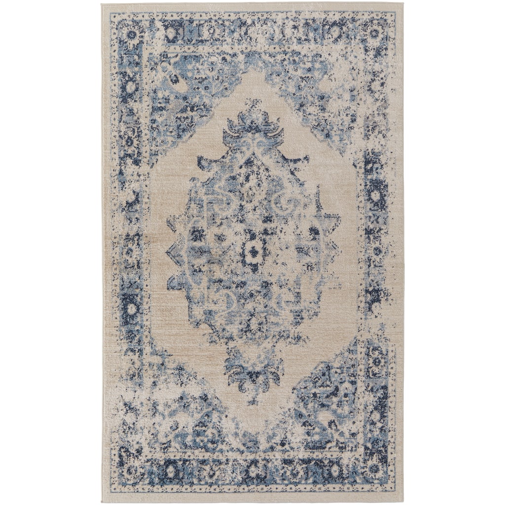 Wyllah Traditional Medallion Area Rug