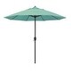 preview thumbnail 89 of 89, North Bend 9-foot Auto-tilt Round Sunbrella Patio Umbrella by Havenside Home Spectrum Mist
